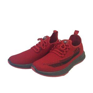 Ecko Unltd Sneakers Shoes Size Men's Size 11 Red Athletic Sport Mesh Comfort